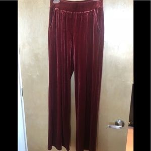 Velvet pants